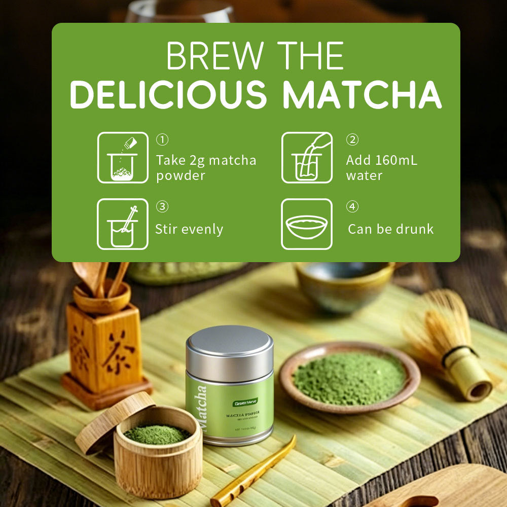 Baking-Grade Latte Instant Beverage Isuzu Matcha Powder In A Can