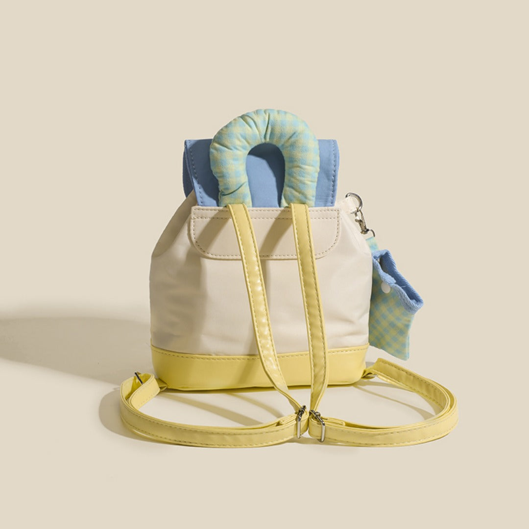 Backpack cute cartoon schoolbag, mini fashion versatile backpack, toddler purse