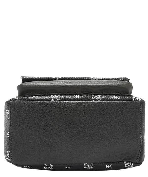 Nicole Lee USA Cat Eco-Leather Convertible Backpack Bag