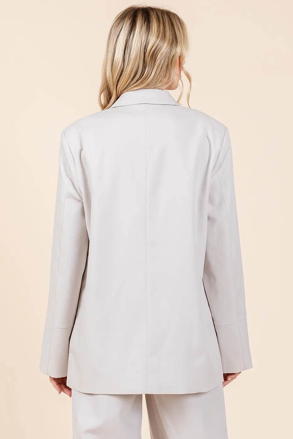 Mittoshop Boyfriend Fit Blazer Jacket