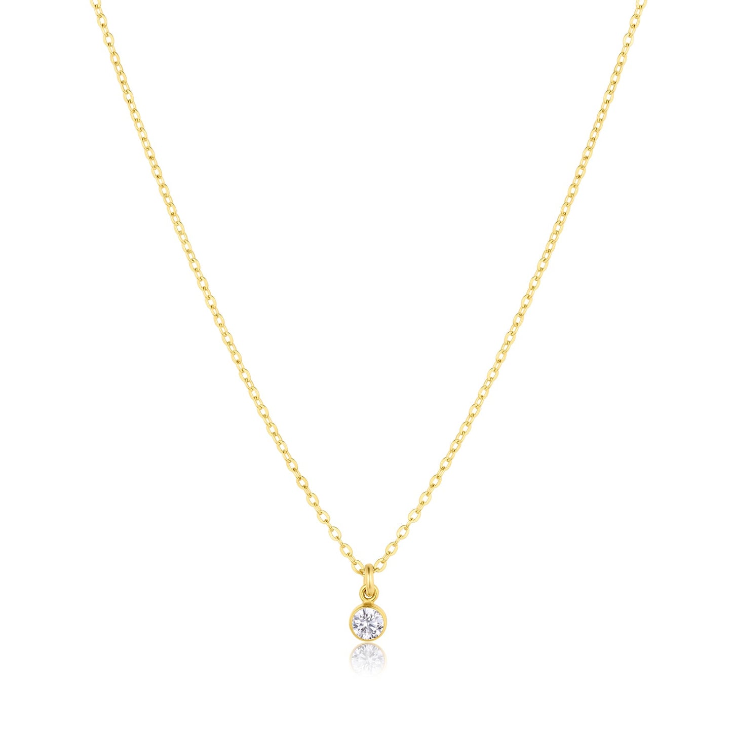 Birthstone Charm Necklace