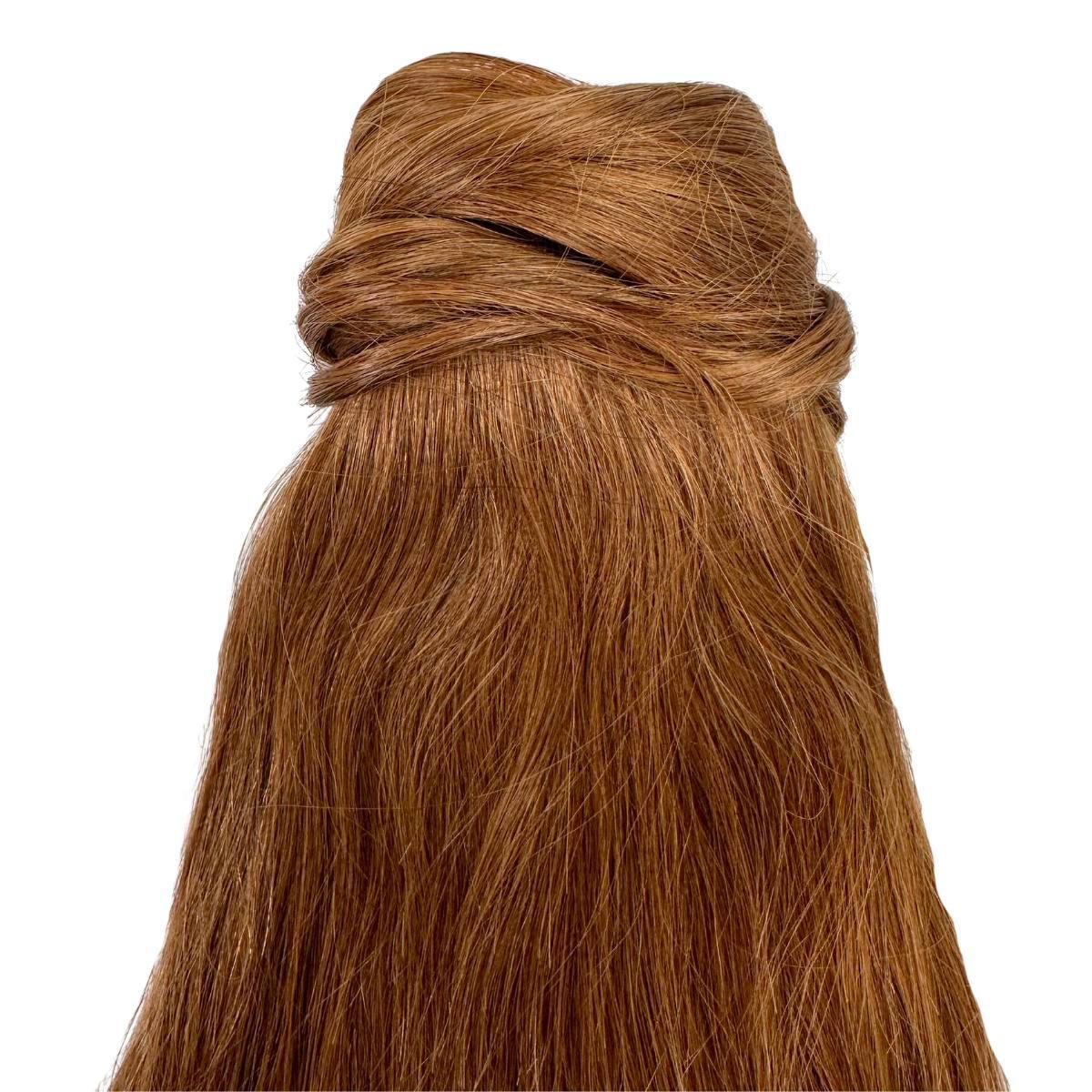 Auburn 100% Human Hair Ponytail Extension