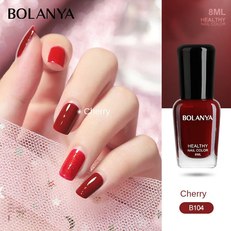 8ml One Unit Waterproof Water Nail Polish Uv Permanent Seedling Varnish B1 Series Fashion