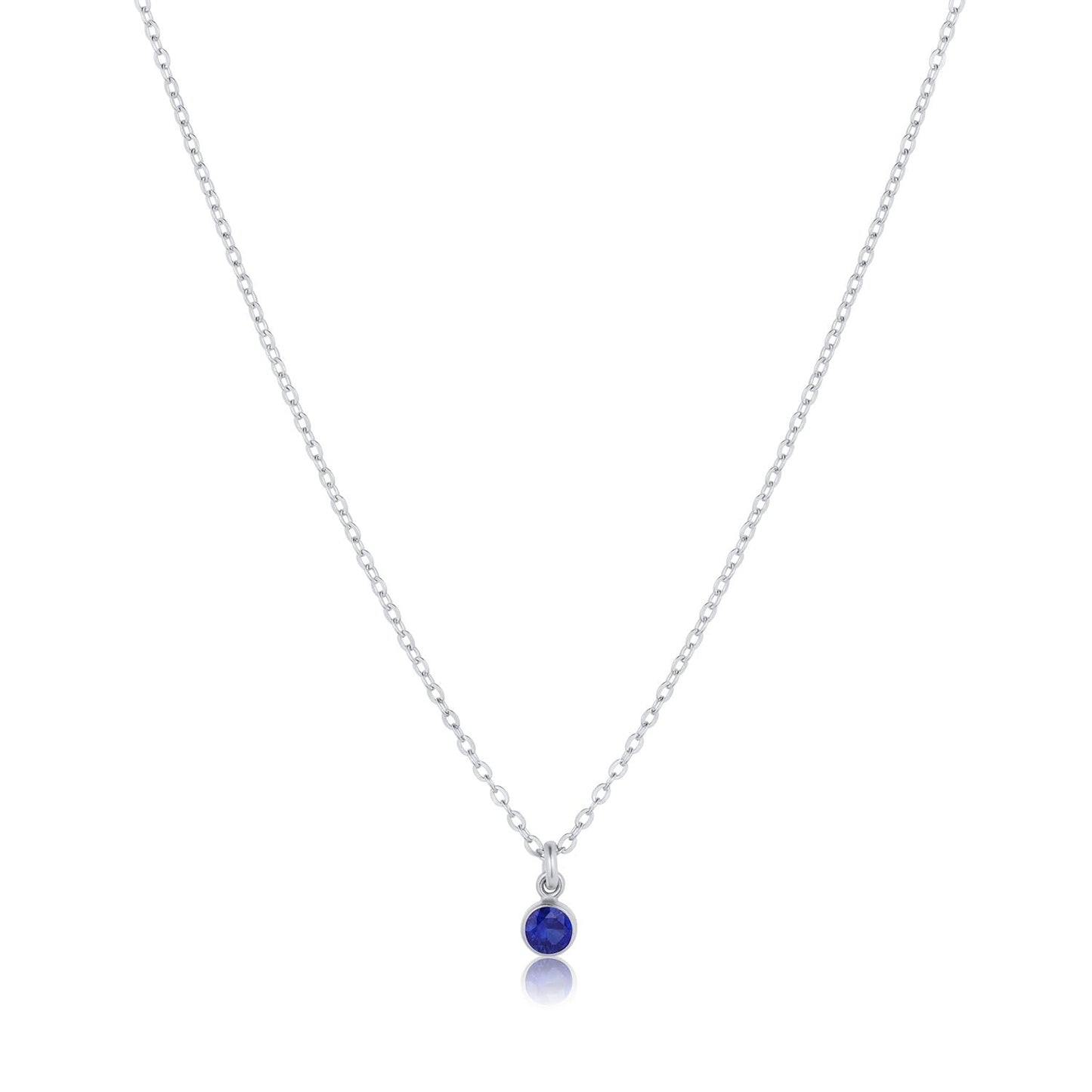 Birthstone Charm Necklace