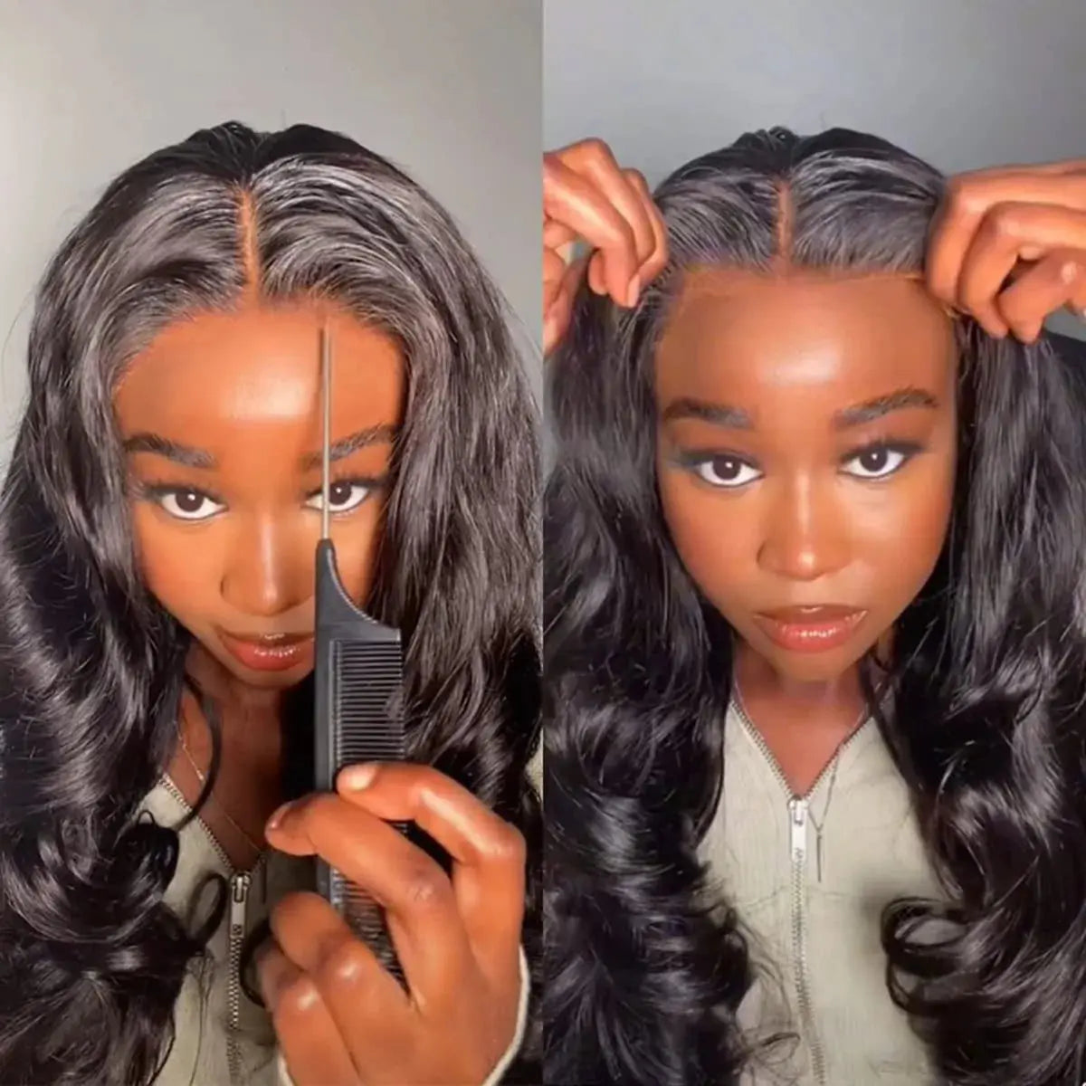 Body Wave | 5x5 Lace Closure | 100% Human Hair | Wear and Go | Lace Front | Glueless | Ready to Wear