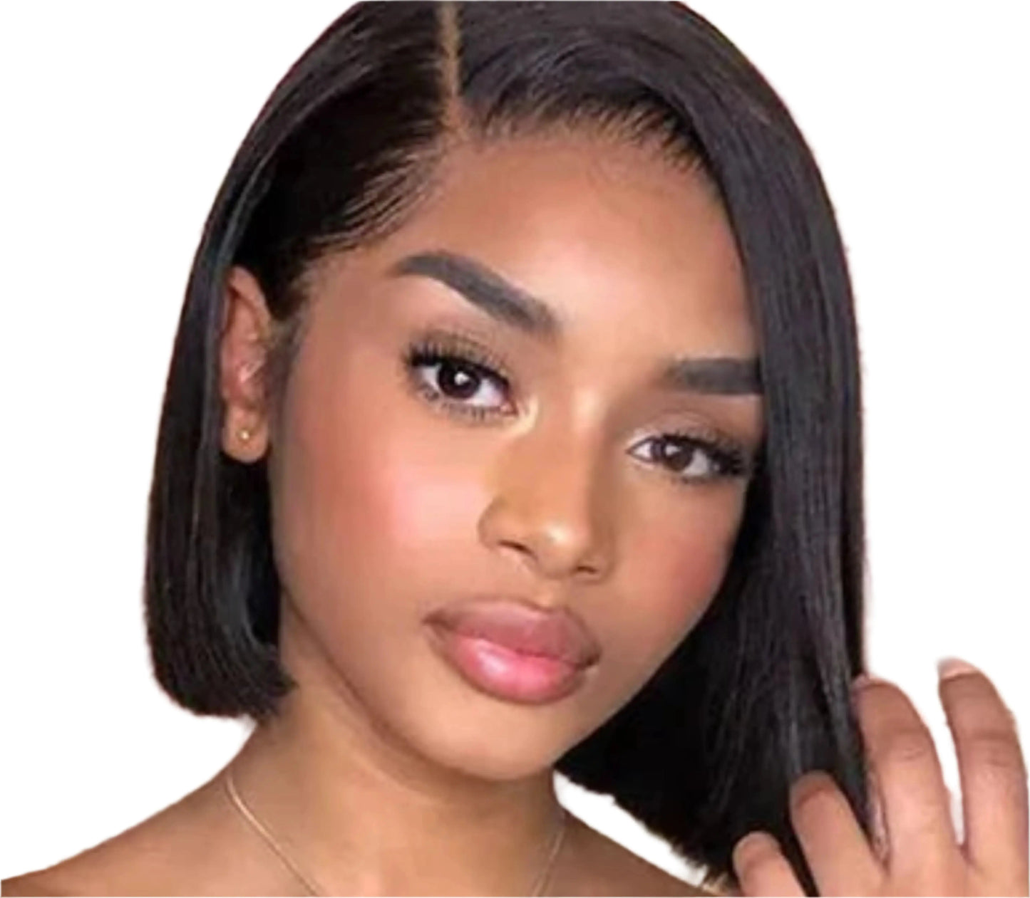 Brazilian Short Bob Wig | Straight | Human Hair | Pre Plucked | Ready To Go | Glueless | Wear and Go | Ready to Wear