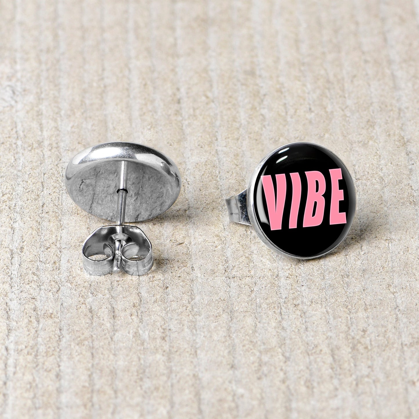 Vibe Stud Earrings by Onyx O