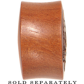 Organic Sawo Wood Infinity Saddle Plug