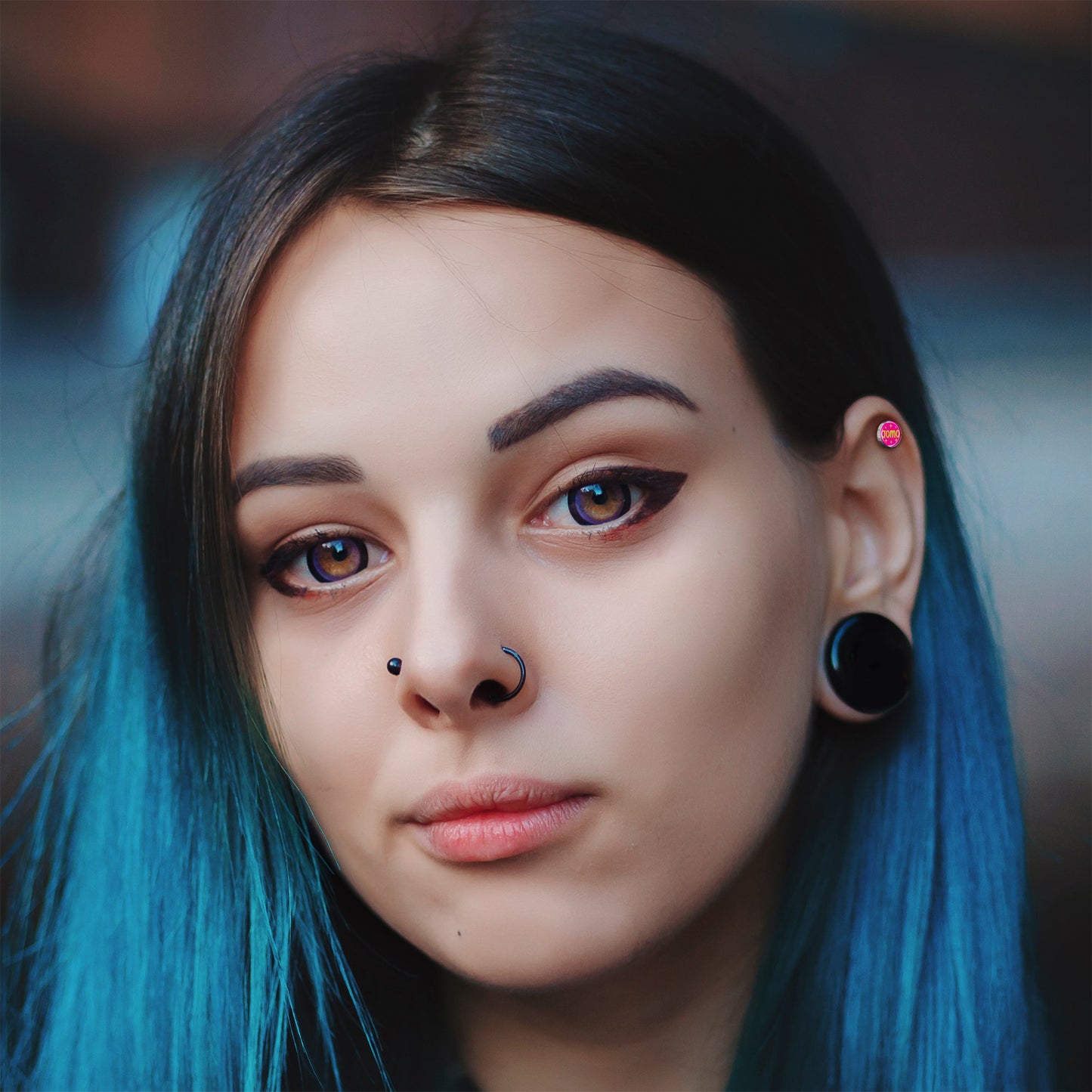 16G 1/4 Pink JOMO Tragus Cartilage Earring by Onyx O