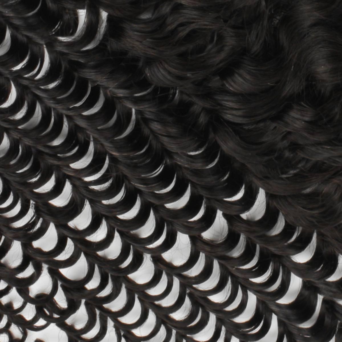Deep Wave 13x4 HD Lace Human Hair Frontal