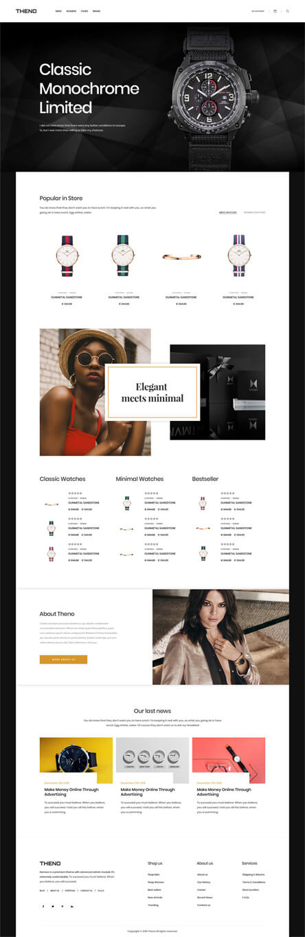 Shopify Theme - Theno