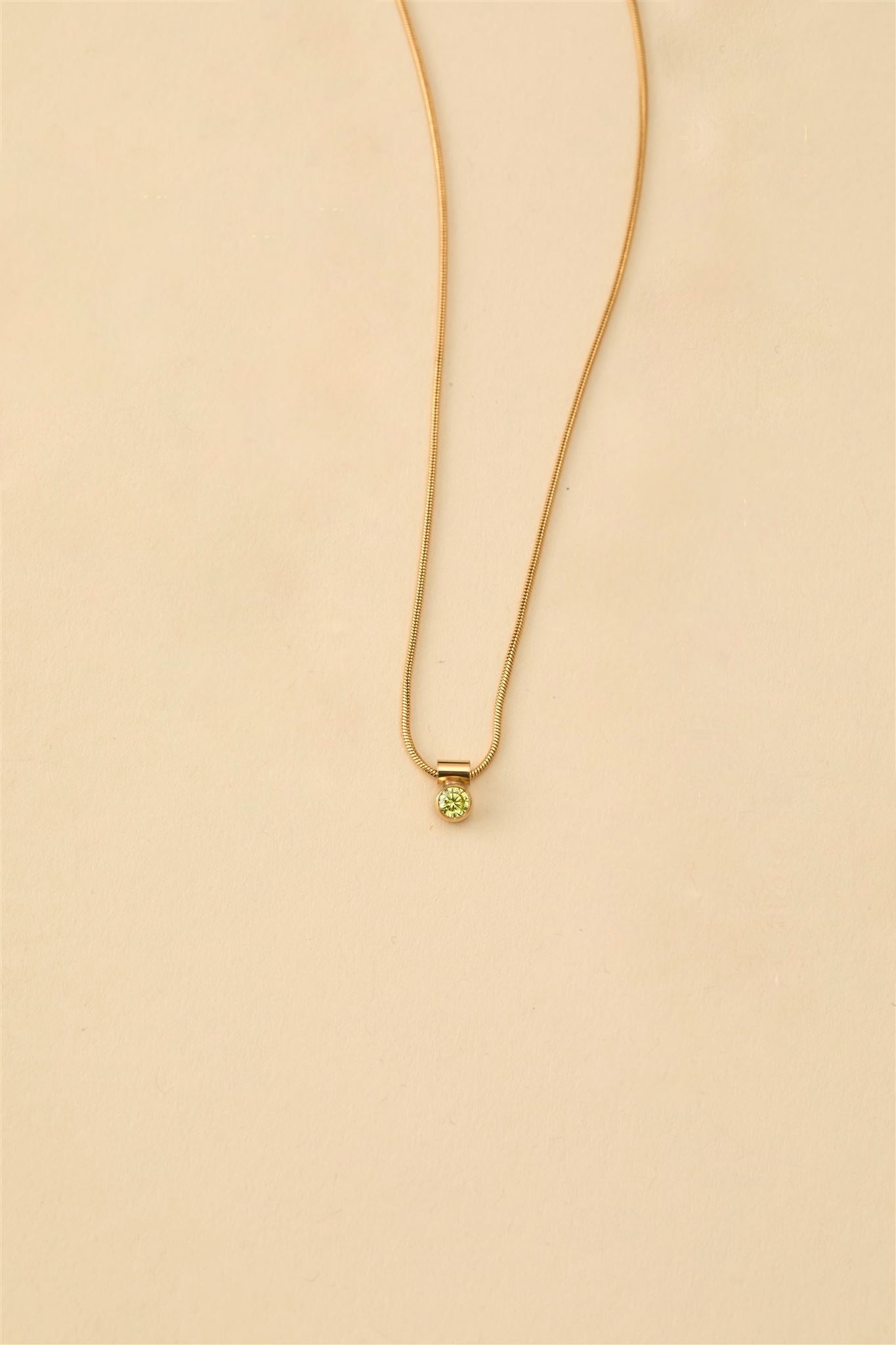 Ellie Birthstone Necklace