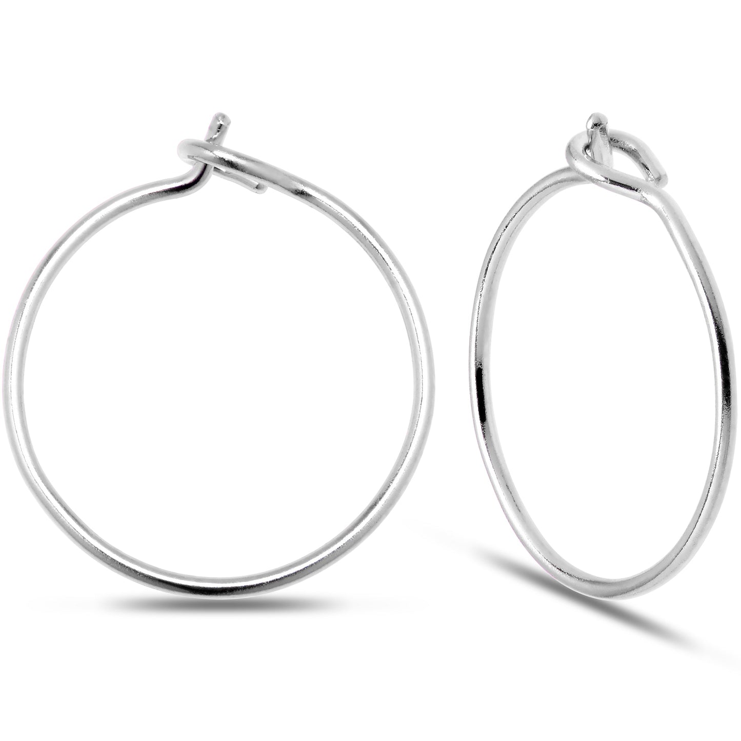 Tiny Hoop Earrings 925 Sterling Silver Handmade Huggie Hoop Earrings