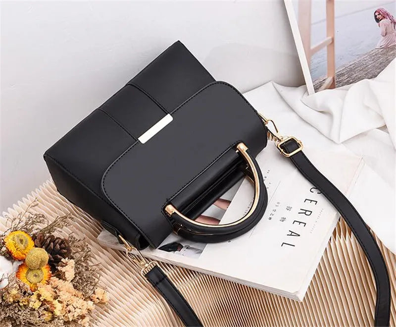 New Fashion Women's Crossbody Shoulder Bag | PU Leather Female Flap Messenger Bag (Small Handbag & New Purse Clutch)