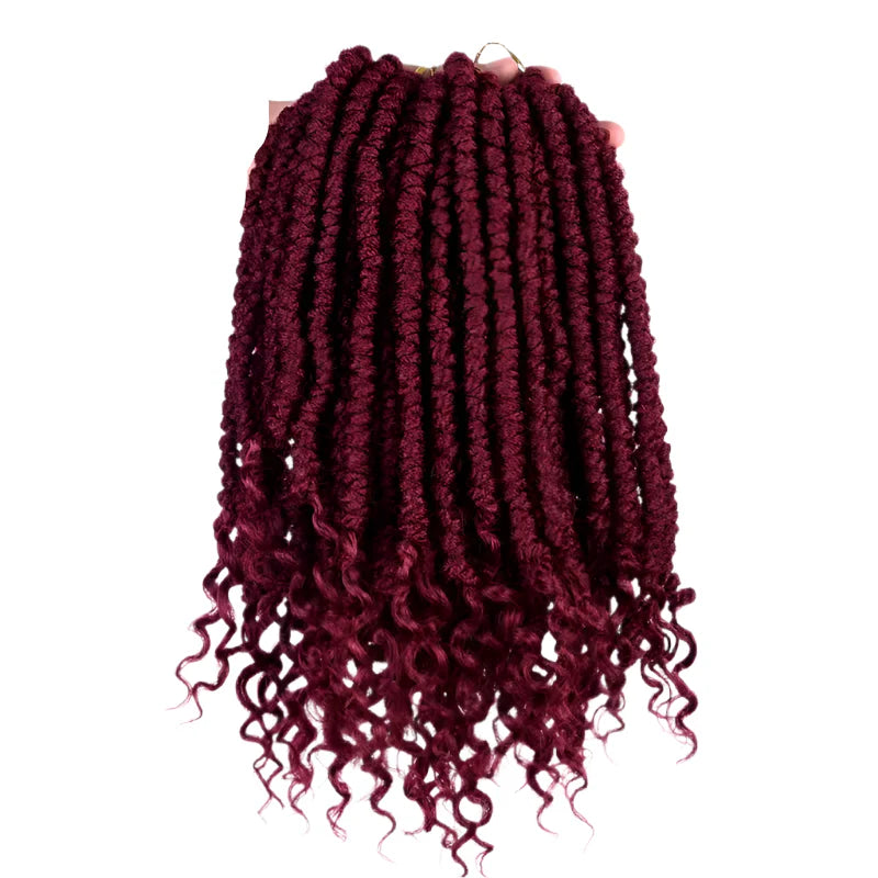 12" Senegalese Twist Crochet Hair Extensions | Pure Synthetic Braiding Hair
