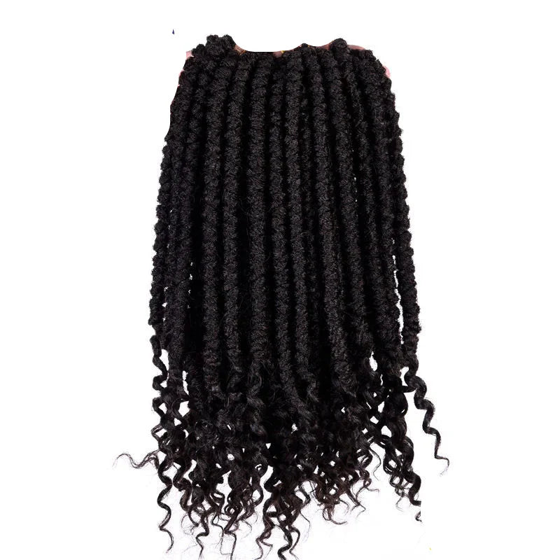 12" Senegalese Twist Crochet Hair Extensions | Pure Synthetic Braiding Hair