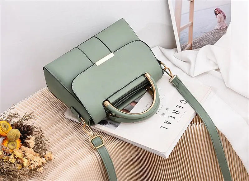 New Fashion Women's Crossbody Shoulder Bag | PU Leather Female Flap Messenger Bag (Small Handbag & New Purse Clutch)