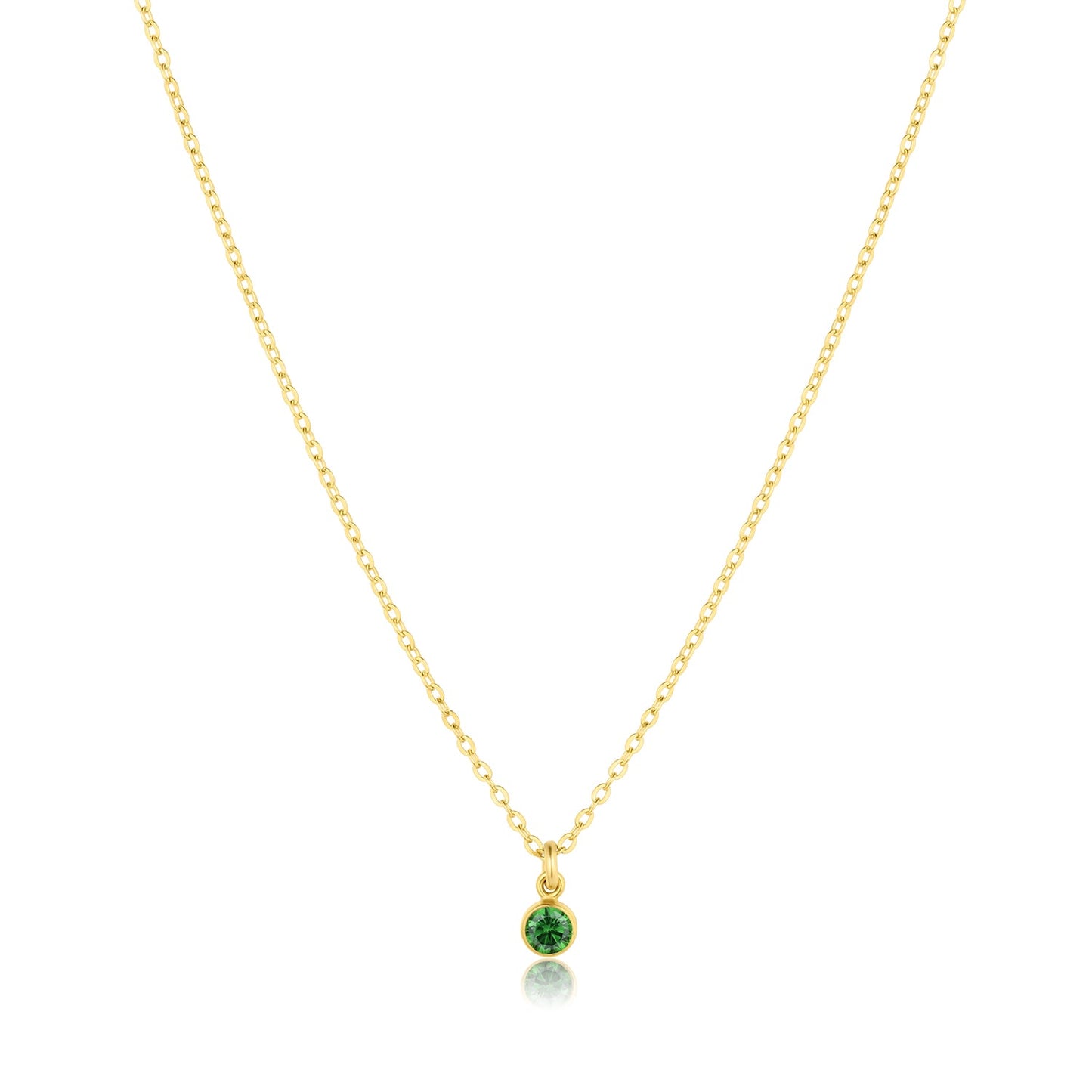 Birthstone Charm Necklace