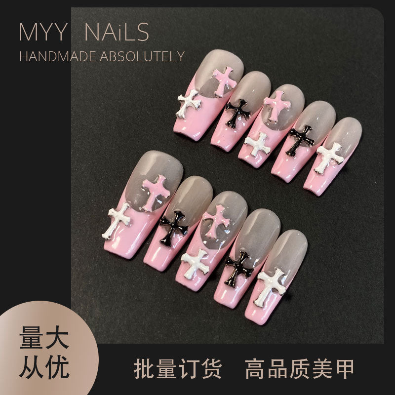 0947- Handmade press on nails fake nails removable