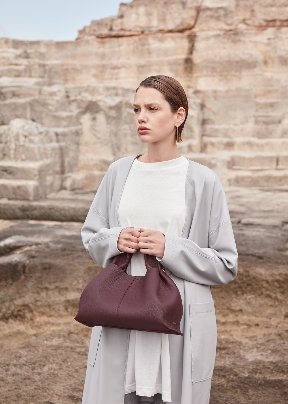 Cloud bag female, popular tote bag,  shoulder top handle bag