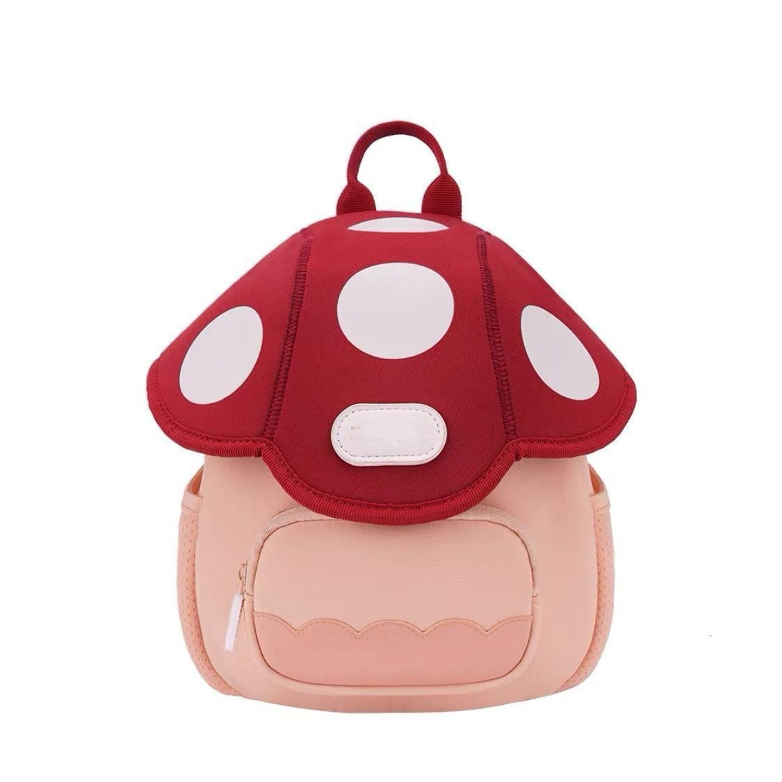 Adorable Toddler Purse – Cute Mushroom Design Bag for Children, Lightweight Travel Backpack, 3D Kindergarten Style