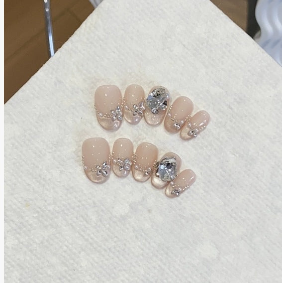 1034- Handmade press on nails fake nails removable