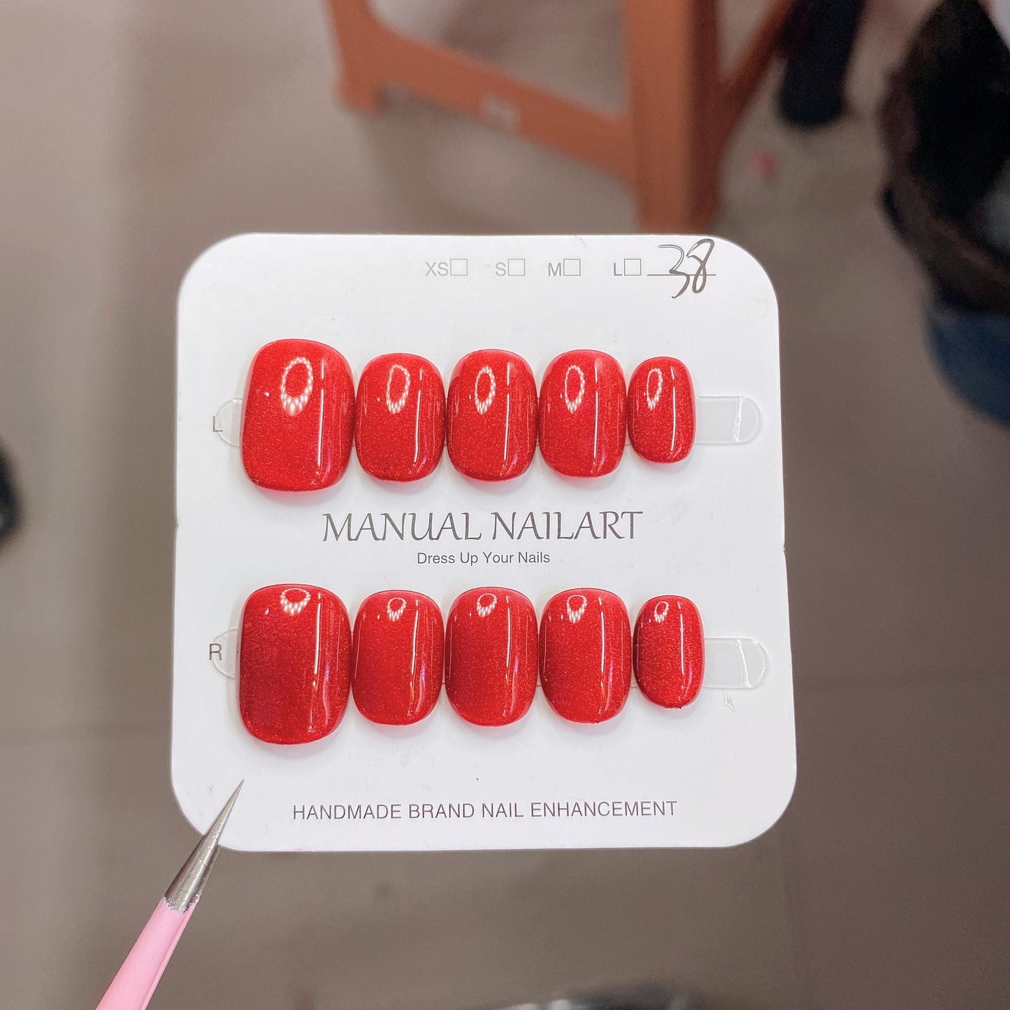 1027- Handmade press on nails fake nails removable