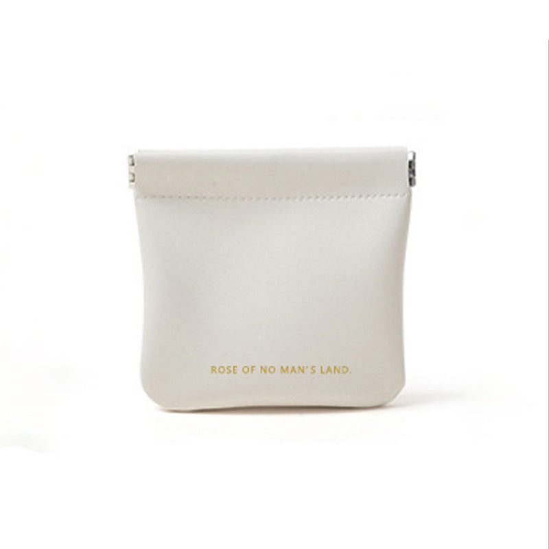 Automatic closing data cable, earphone portable storage bag, lipstick key, cosmetics portable small bag,