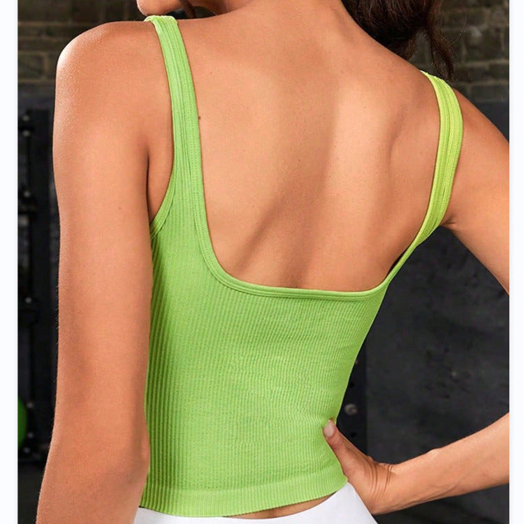 Sports Yoga Exercise Strap Vest Quick-Drying Breathable Beauty Back Wild Running Casual Underwear