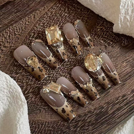 0993- Handmade press on nails fake nails removable