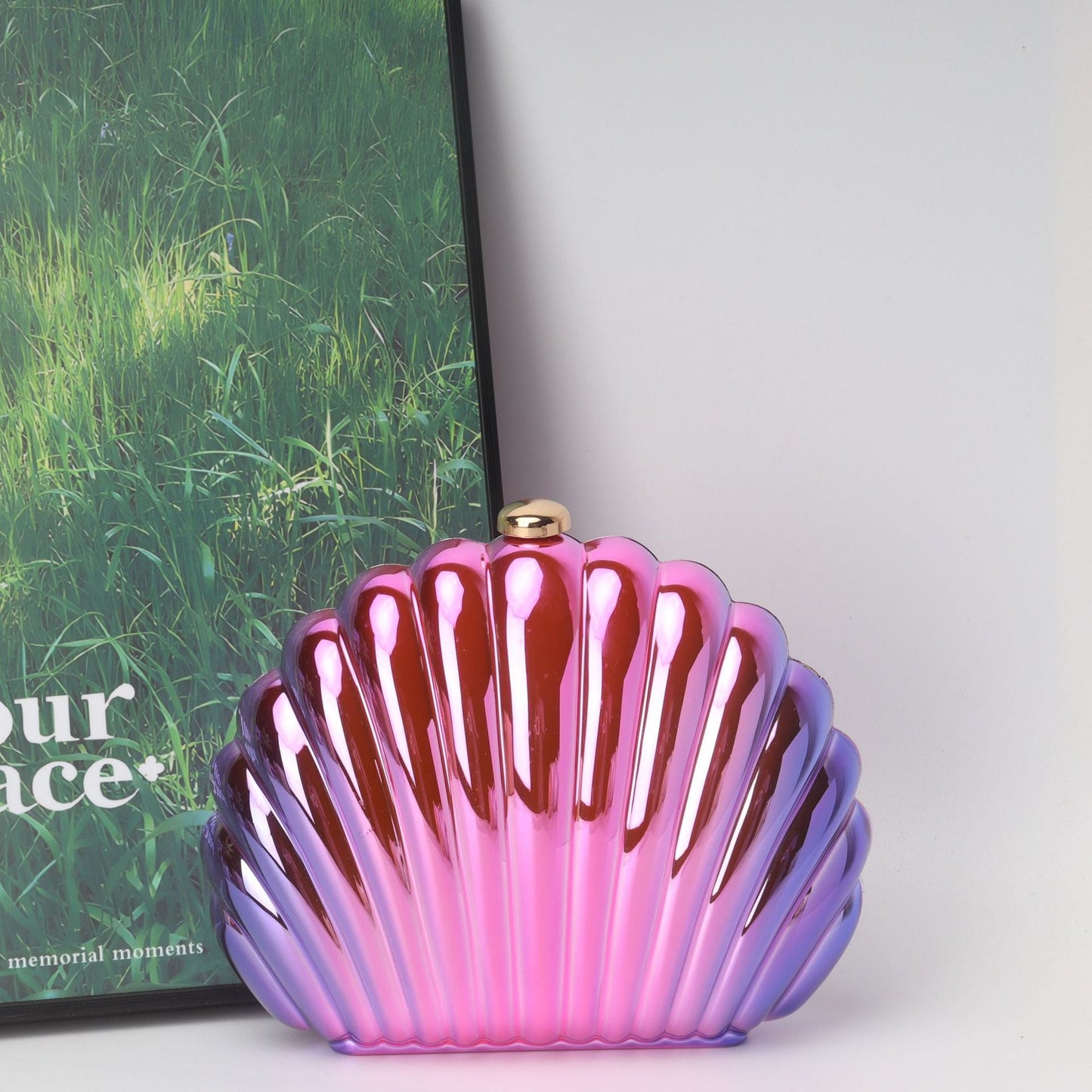 Shell Box Bag, Clutch Purse, Dinner Purse evening Clutch Purse Party, Prom Bag, Party Purse,