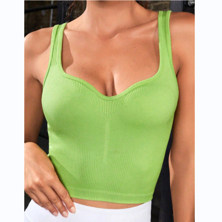 Sports Yoga Exercise Strap Vest Quick-Drying Breathable Beauty Back Wild Running Casual Underwear