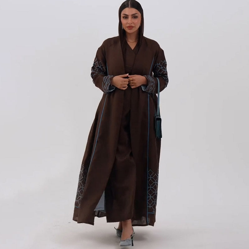 Women Clothing Loose Multicolor Maxi Dress