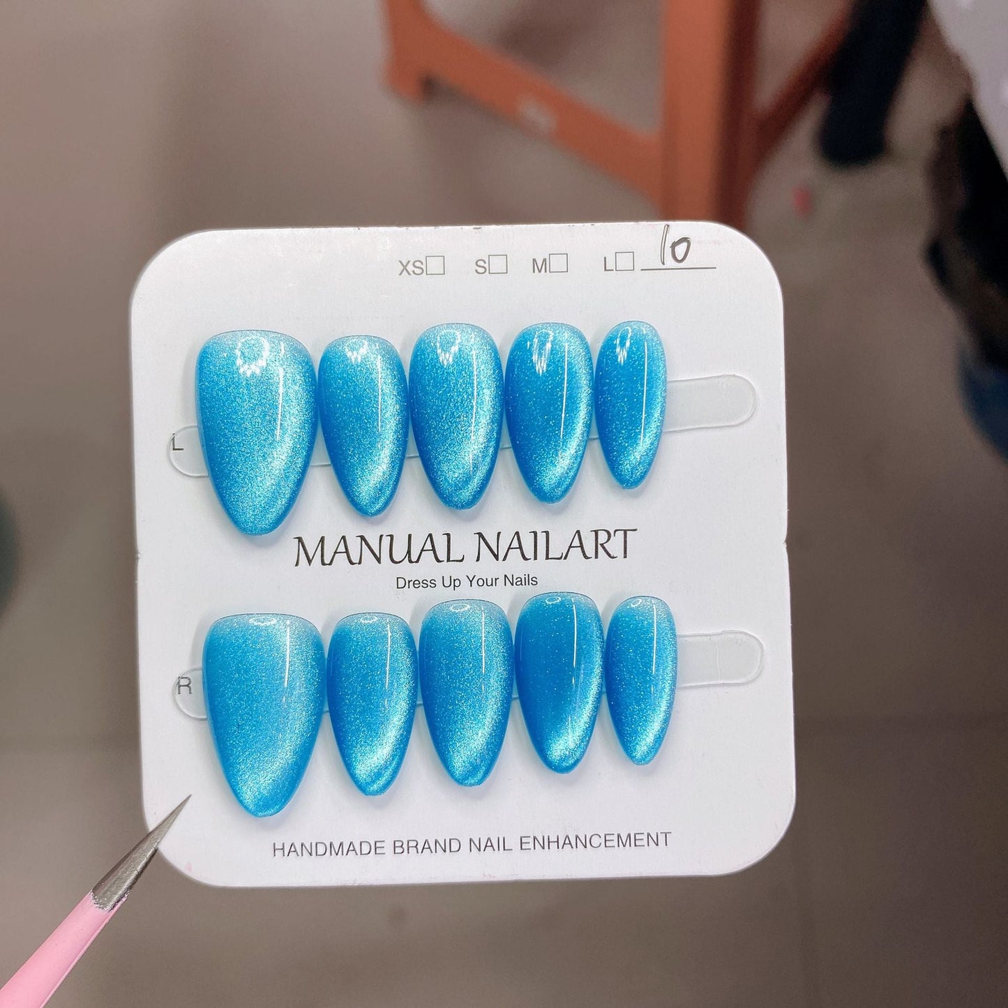 1026- Handmade press on nails fake nails removable