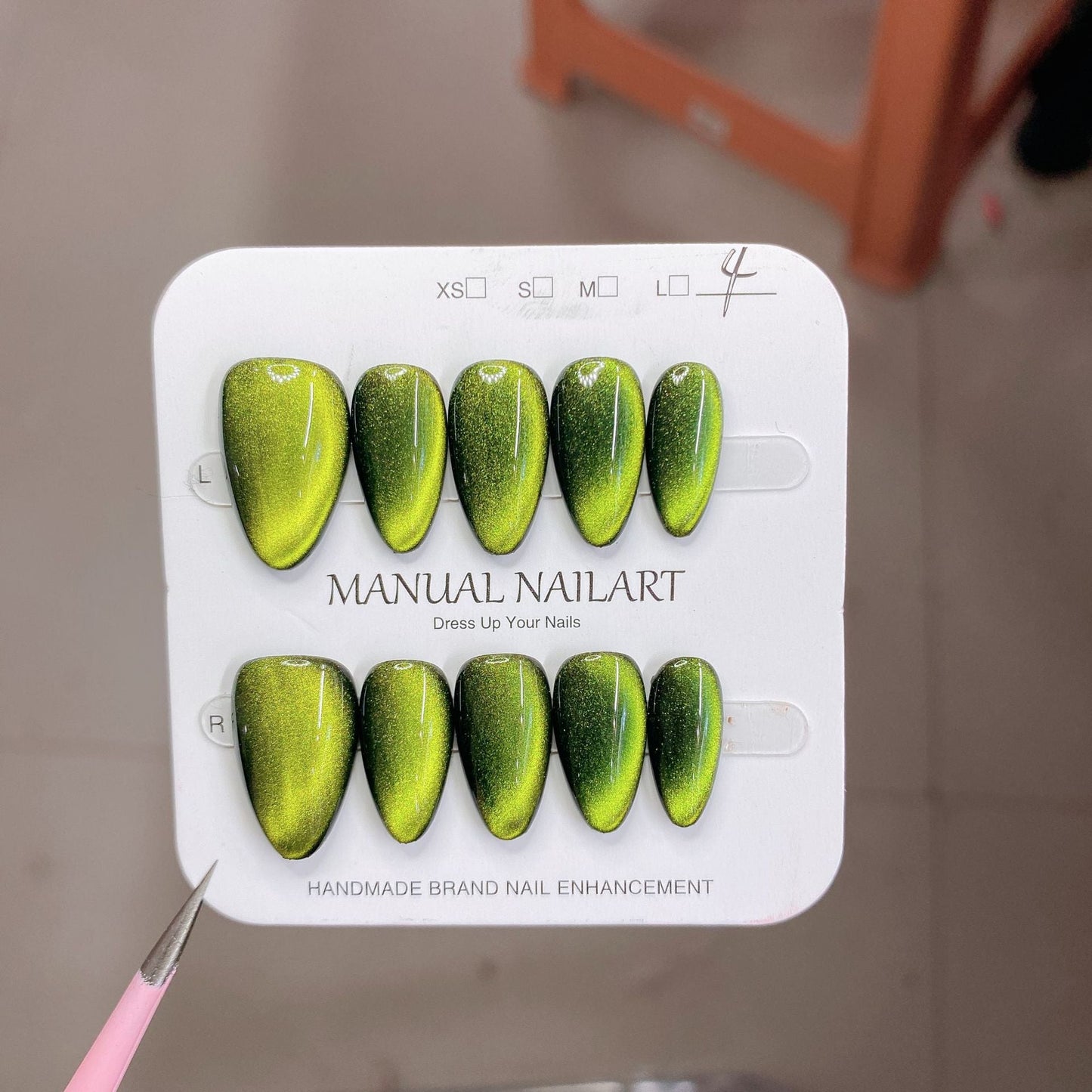 0965- Handmade press on nails fake nails removable