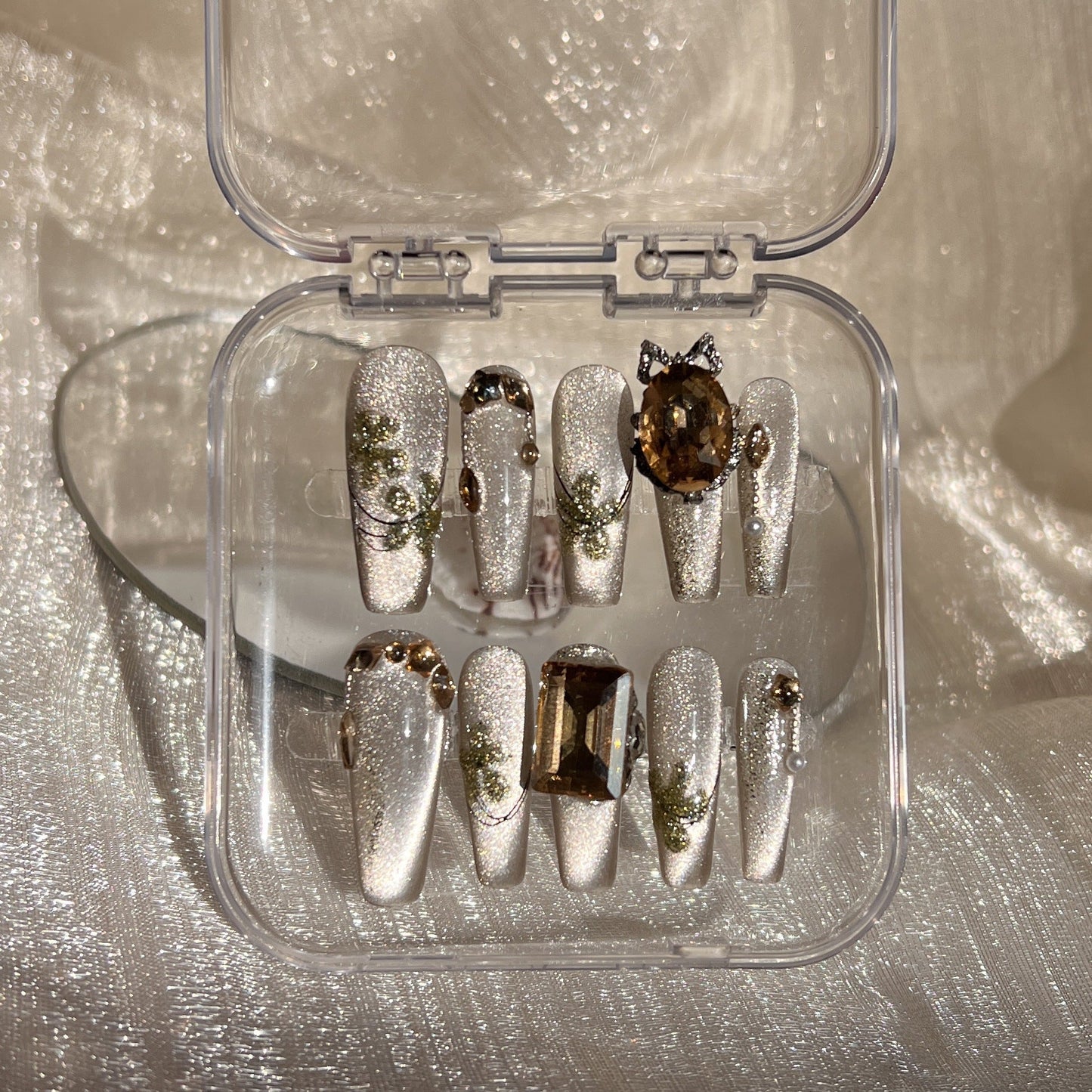 0948- Handmade press on nails fake nails removable