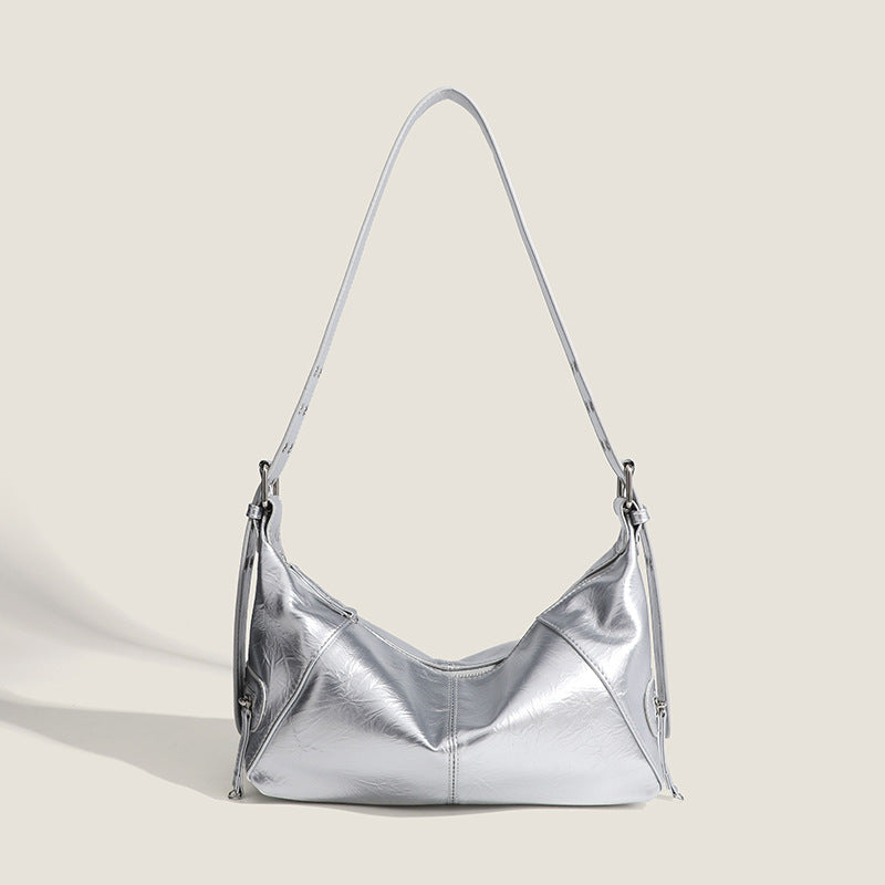Hobo bag female, bag design cool pull girl shoulder bag, handbag retro, underarm bag female
