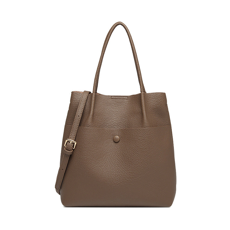 College style tote bag, large capacity tote bag, simple versatile top handle purse, tote shoulder hobo bag