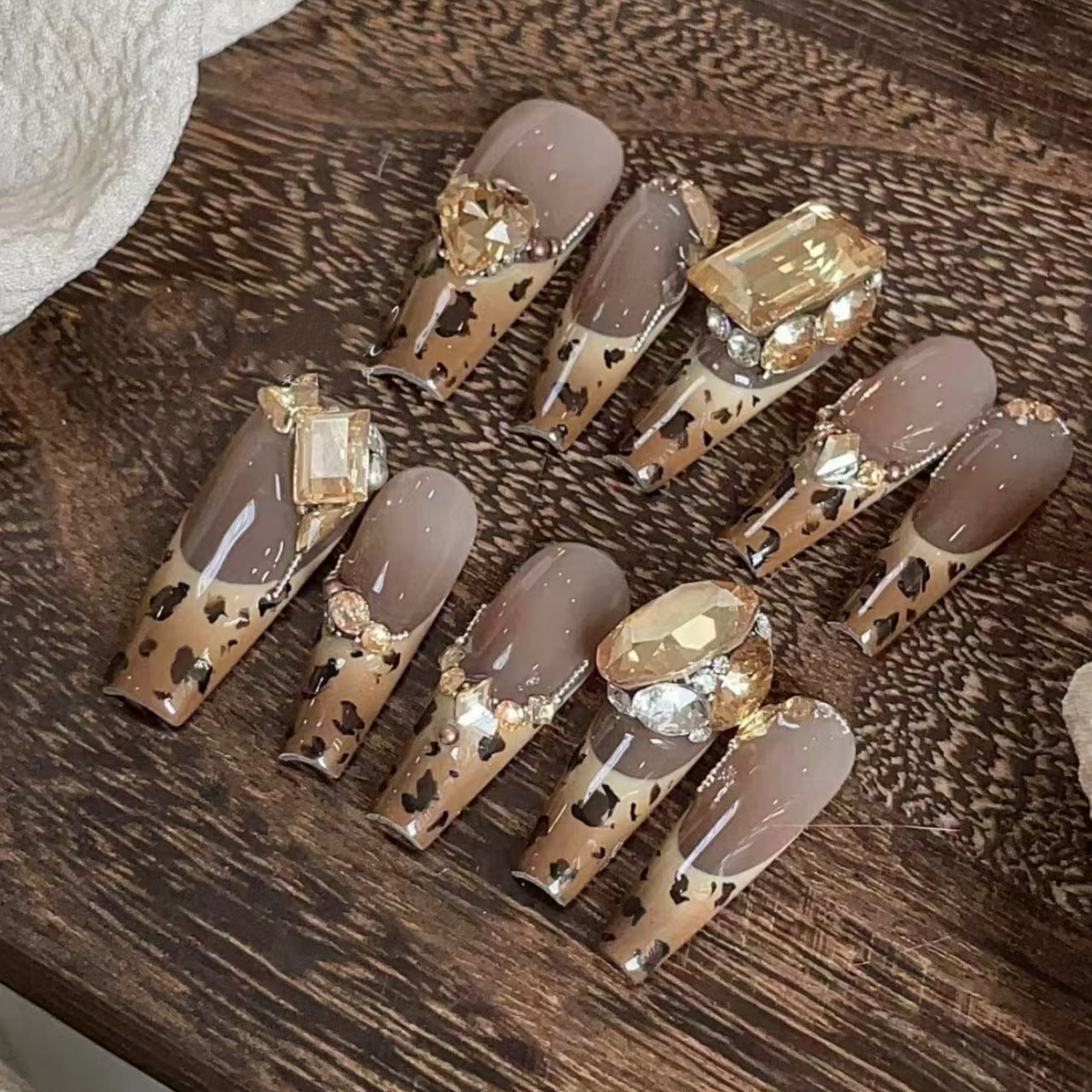 0993- Handmade press on nails fake nails removable