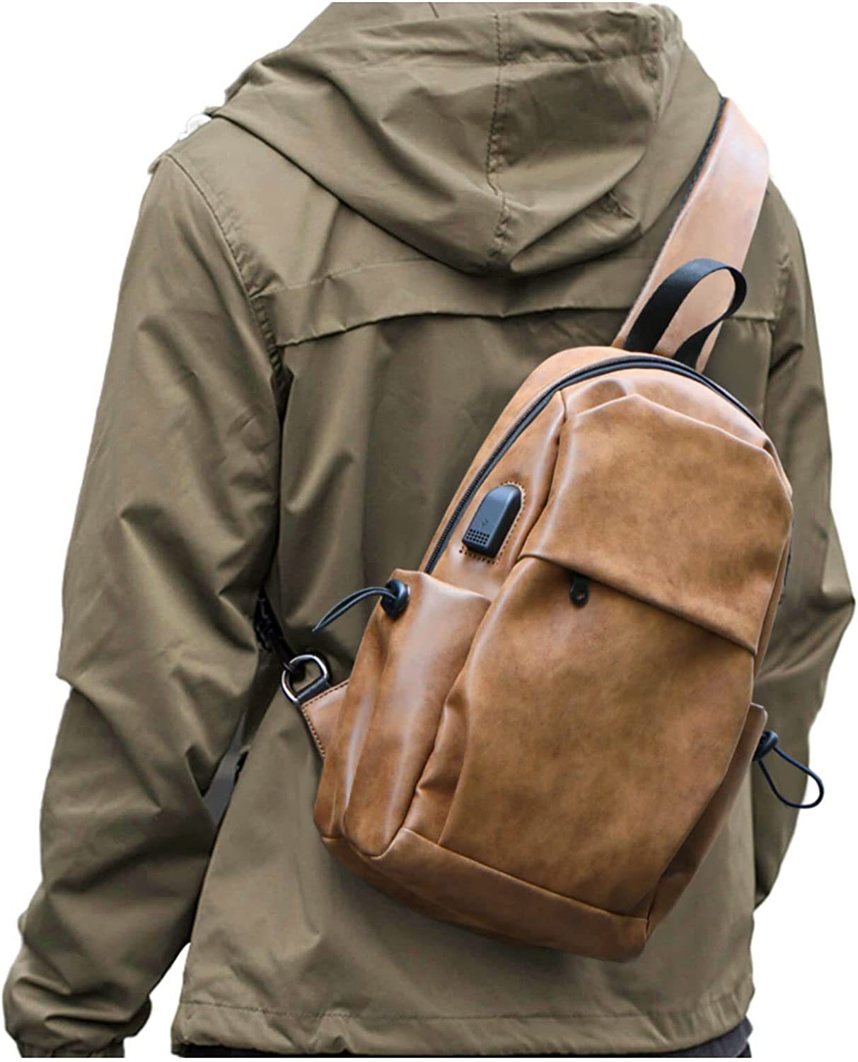 Chest bag, chest purse, fanny pack, fanny pack crossbody unisex, trekking multifunctional anti-theft single belt tactical Crossbody bag, fanny pack suitable for walking bike travel cycling