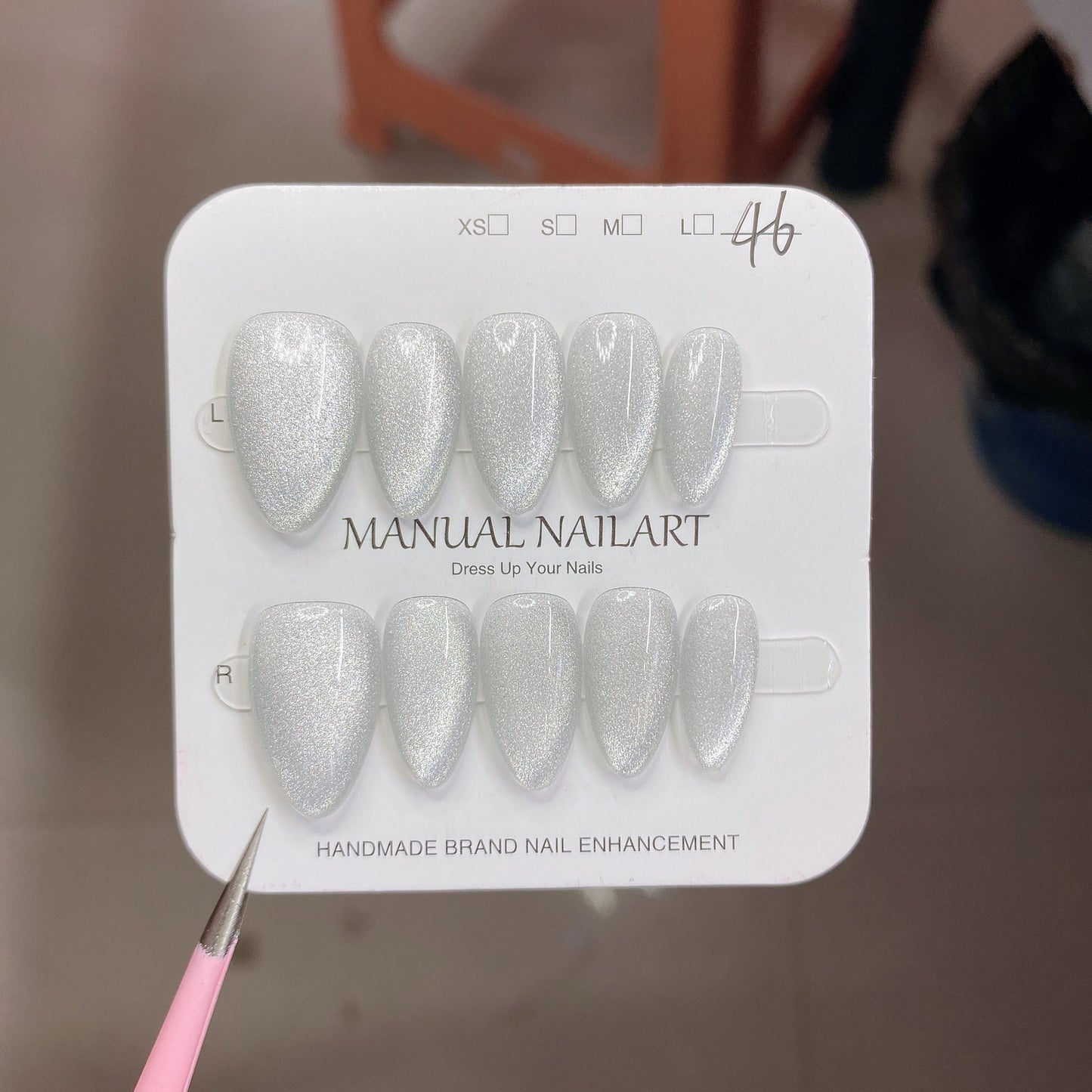 1027- Handmade press on nails fake nails removable