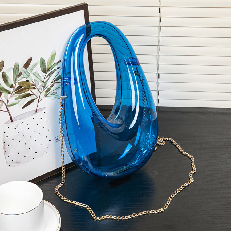 Oval Box Bag, Shell Baguette Bag, Banquet Mobile Phone Bag, Prom Bag, Party Purse, Prom Bags Clutch, Wedding Purse Evening Purse