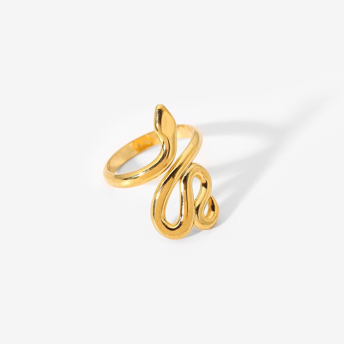 Sold Jewelry Stainless Steel Eye Catching Ring High Grade Ring Irregular Asymmetric Bracelet Rings Women