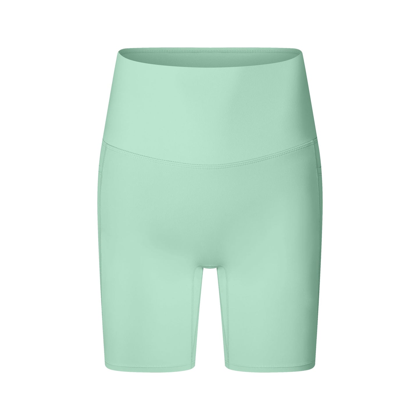 Three A Half Yoga Shorts Women Summer Wear-Free Underwear Thin Cycling Sports Pants High Waist Hip Lift High Grade Fitness Pants