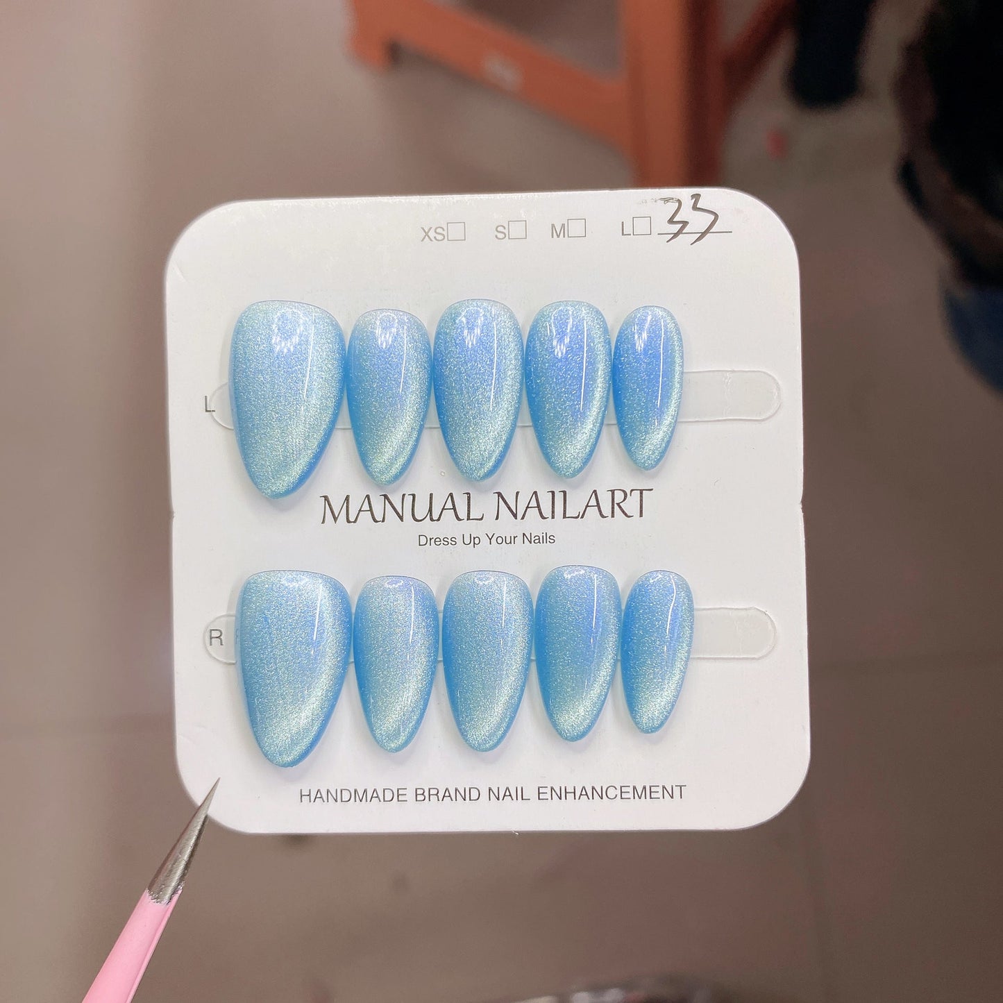 0965- Handmade press on nails fake nails removable