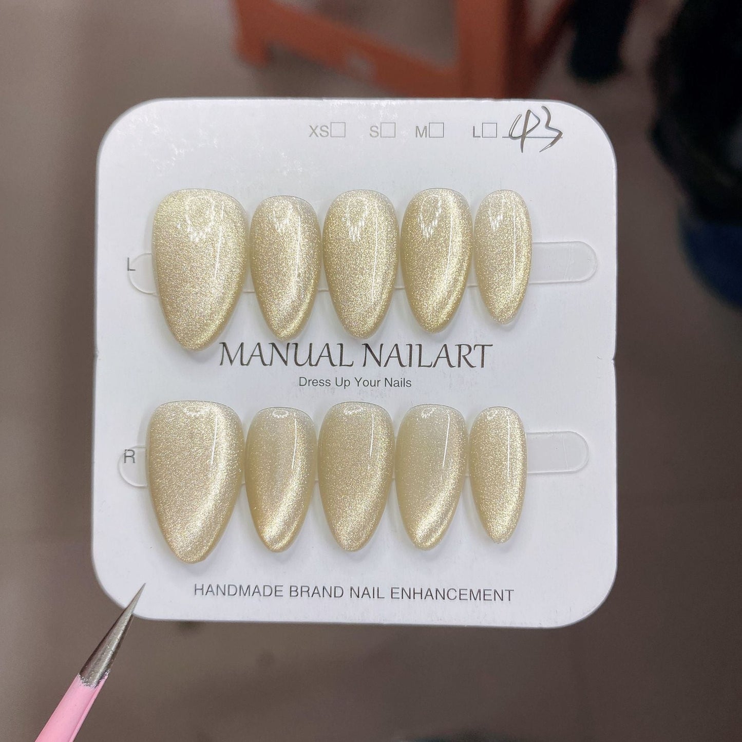 0965- Handmade press on nails fake nails removable