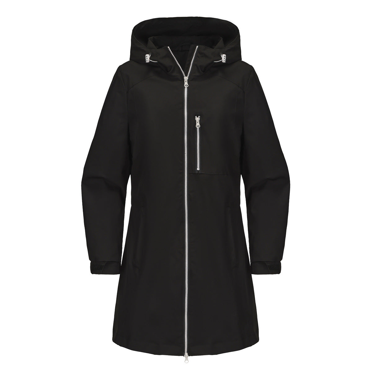 Outdoor Sports Waterproof Windbreaker Women Hooded Long Sleeve Spring Autumn Coat Loose Casual Windproof Women Clothing