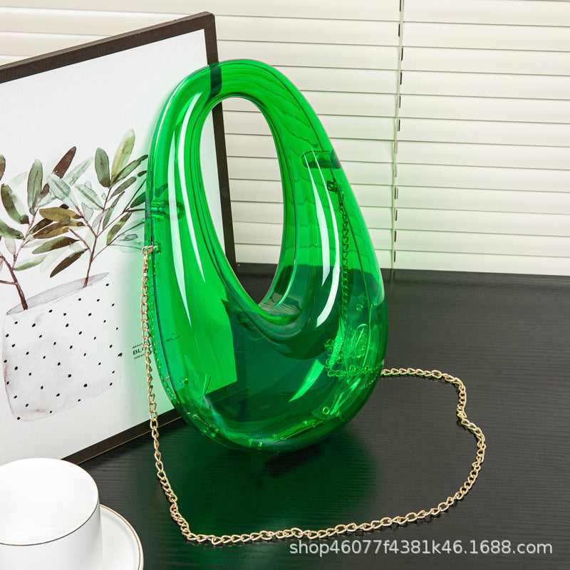 Oval Box Bag, Shell Baguette Bag, Banquet Mobile Phone Bag, Prom Bag, Party Purse, Prom Bags Clutch, Wedding Purse Evening Purse