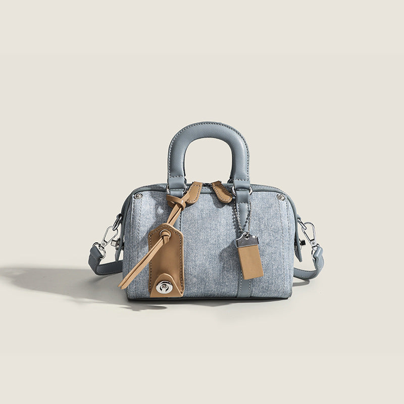 South Chio2nd Platinum Blue Sea Area Pillow Bag Women Handbag Shoulder Messenger Bag