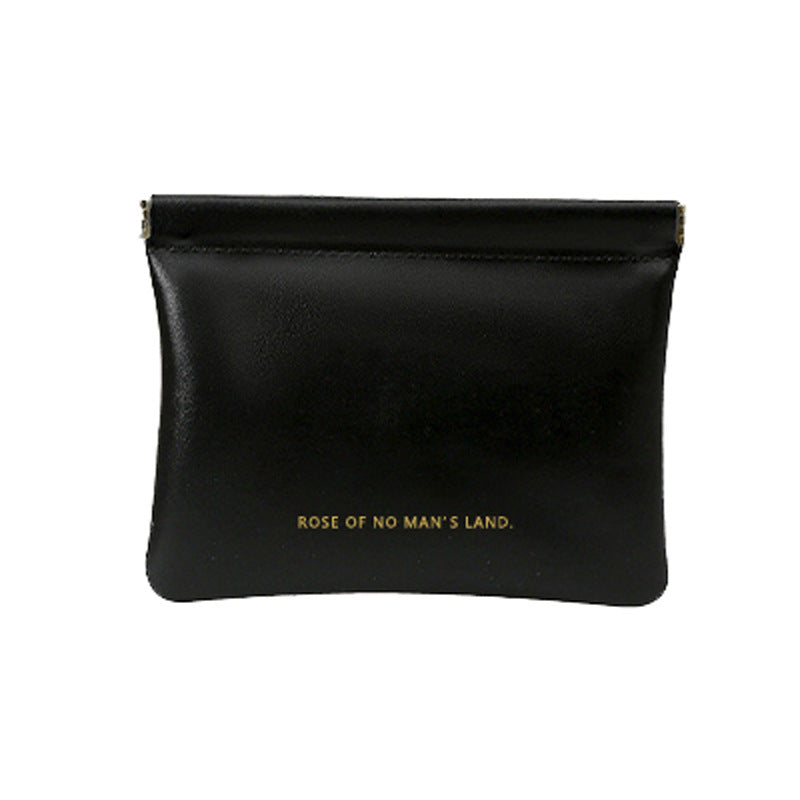 Automatic closing data cable, earphone portable storage bag, lipstick key, cosmetics portable small bag,